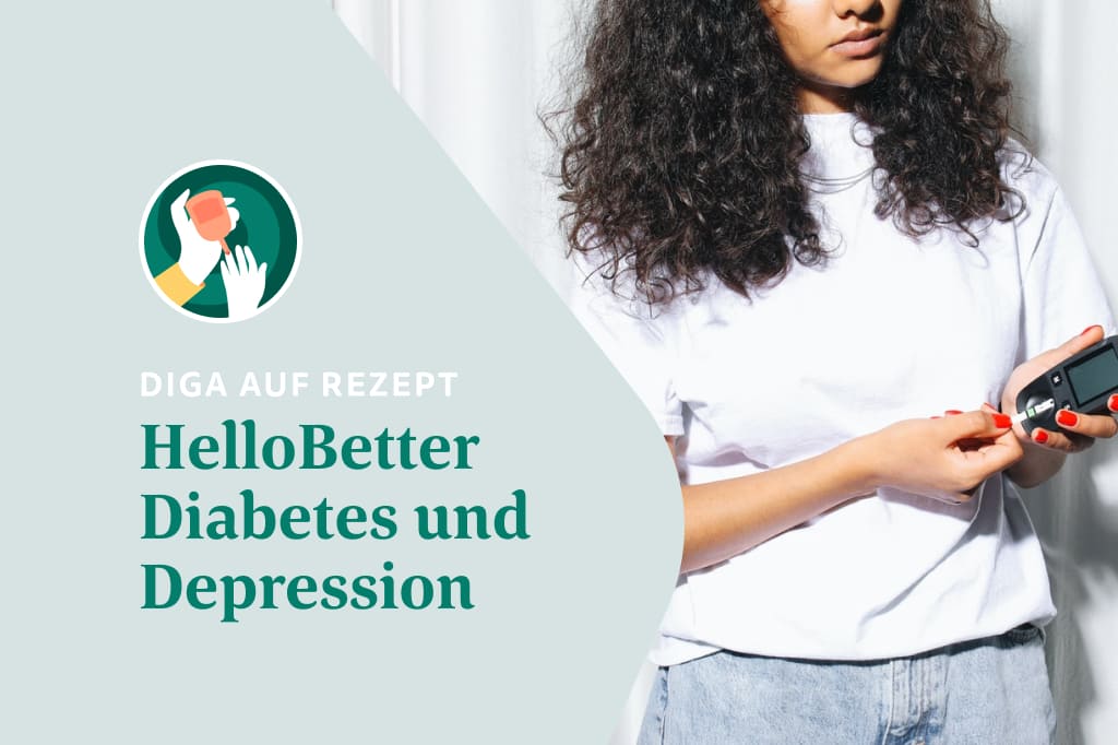 Titelbild: Symbolbild zur HelloBetter Diabetes und Depression DiGA